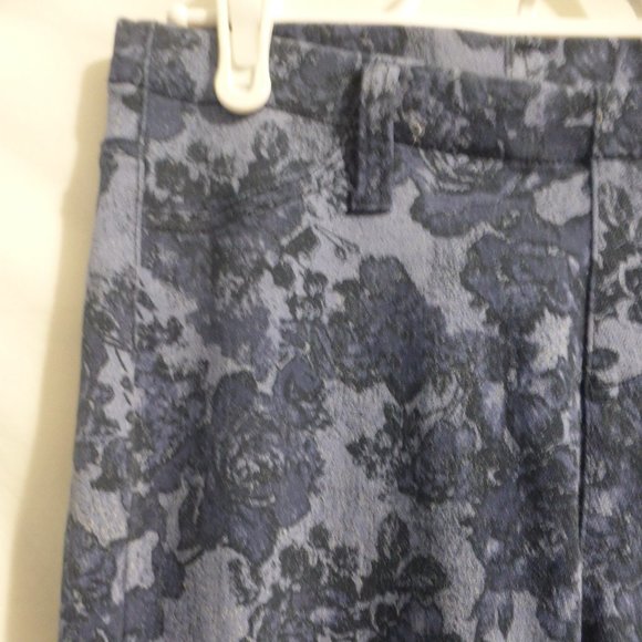 FADED GLORY, blue floral jeggings, size small, 4-6, BNWOT - Picture 3 of 14